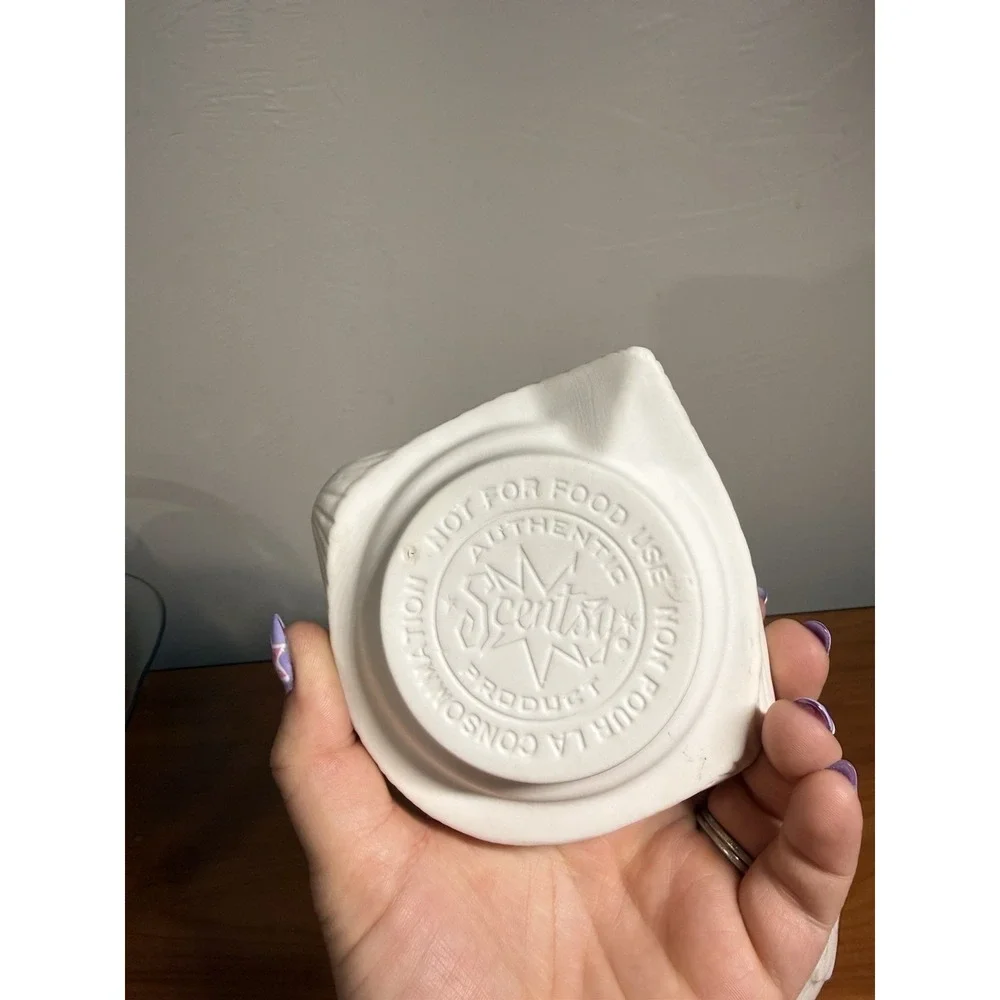 Scentsy Hoot Owl White Electric Wax Warmer Full‎ Size Tested Working Retired